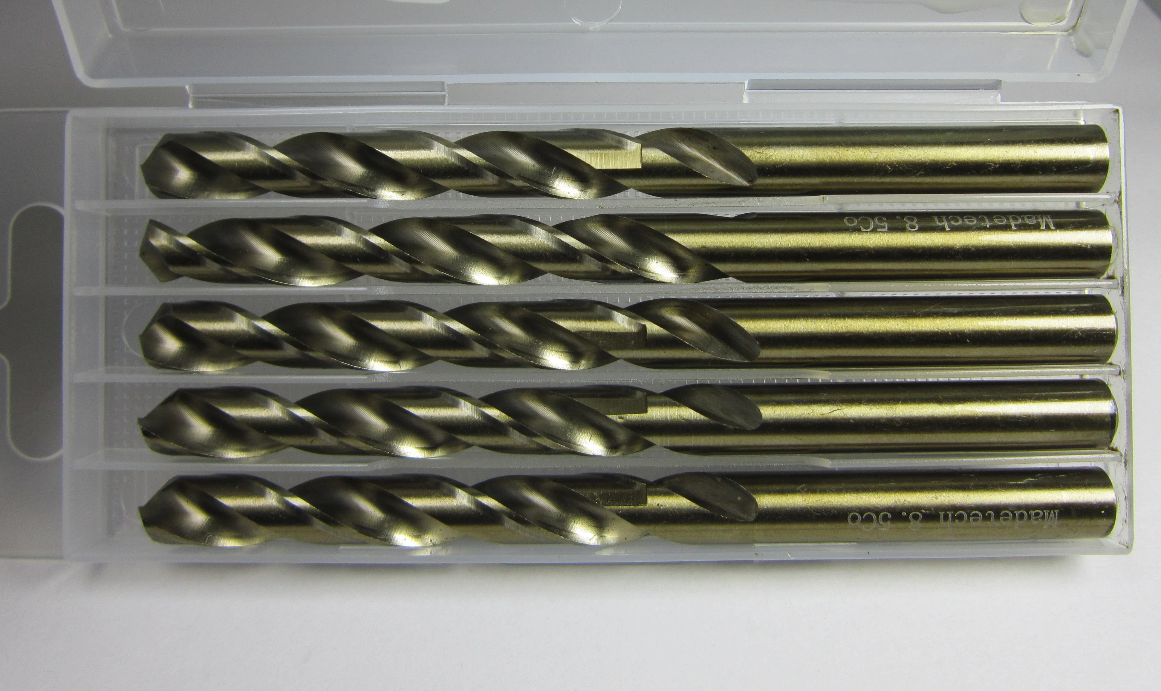 

Спиральное сверло M35 из кобальта, 5 шт., Ø 7 мм, 7,5 мм, 8,5 мм, 9,5 мм, 10,5 мм, 11 мм, высокоскоростные стальные Сверла HSS-Co, металлические сверла для обра...