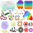 Набор сенсорных игрушек-антистрессов, комплект из 24 игрушек для снятия стресса, тревожность, снятие стресса для детей и взрослых