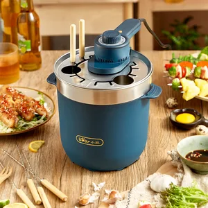 skewer machine smokeless barbecue electric household indoor 304 stainless steel electric oven free global shipping