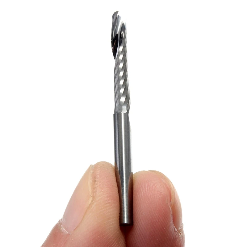5 шт./лот для левшей режущая фреза спиральная флейта Фрезы с ЧПУ акриловые pcb Pvc