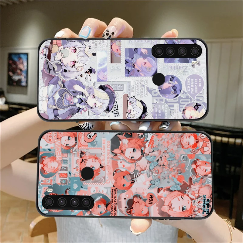 

Genshin Impact Aesthetics Phone Case For Xiaomi Redmi Note 9 10 Pro MAX 5G 9T 9 9i 9AT 9A 9C Soft TPU Carcasa Funda Back Cover