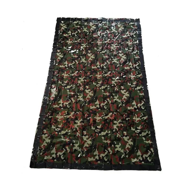 

Foldable Survival Double Sleeping Bag Warm Emergency Multipurpose PE Aluminum Film Durable Gadget for Outdoor Camping