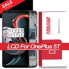 100% Оригинальный 6,01 ''AMOLED дисплей для OnePlus 5T 1 + 5T A5010 Полный ЖК-дисплей сенсорный экран дигитайзер запасные части с сервисным пакетом