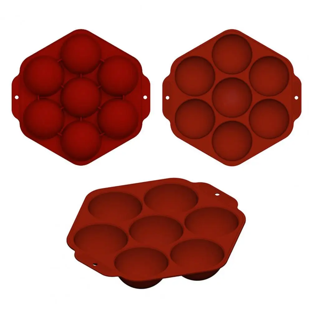 

Round Cake Mold Food-grade Silicone Non Sticky Soft Durable Baking Mold Easy Clean Chocolate Cupcake Mould Kitchen Tools