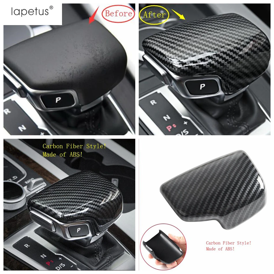 Аксессуары Lapetus подходят для Audi Q5 2018 - 2021 рукоятка рычага переключения передач