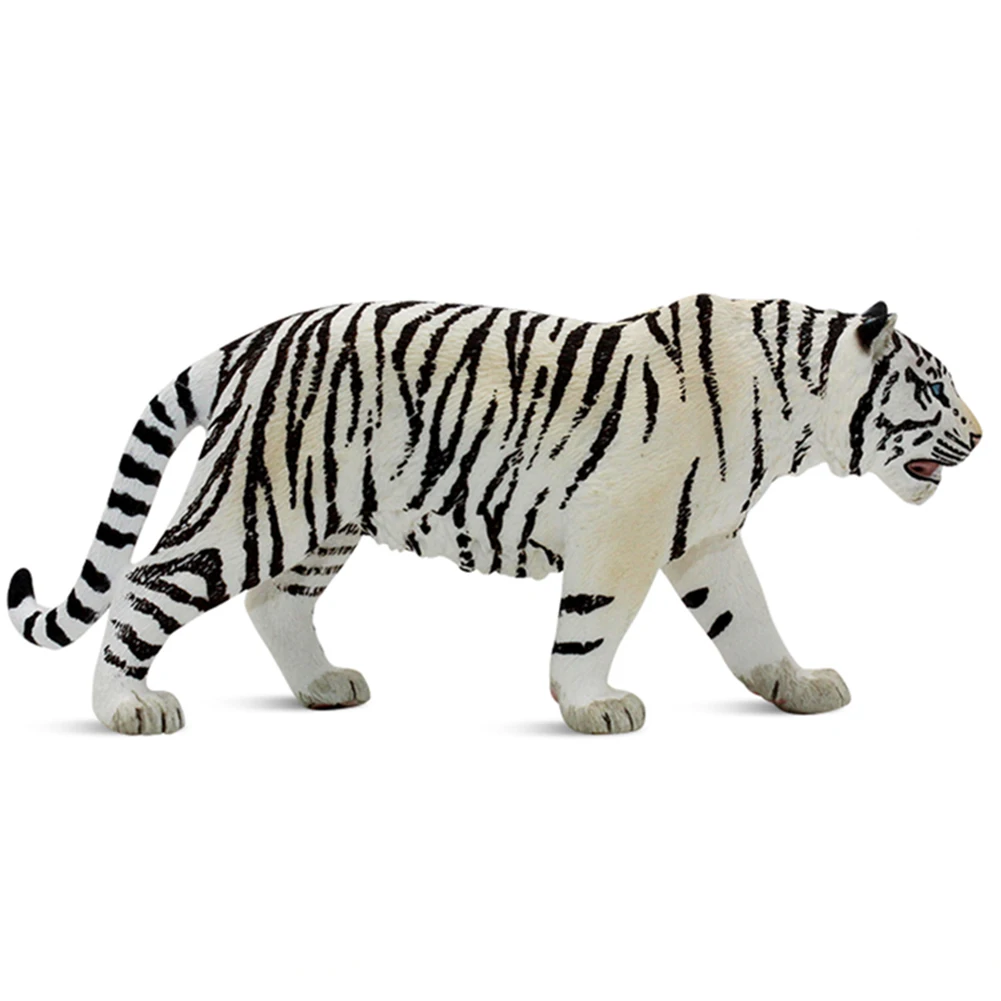 Детская игрушка, фигурки белого тигра из ПВХ, 14731, Дикая жизнь, животное,  Образовательное существо, тигр, мини-форма, украшение для дома, 6,2 дюйма |  AliExpress