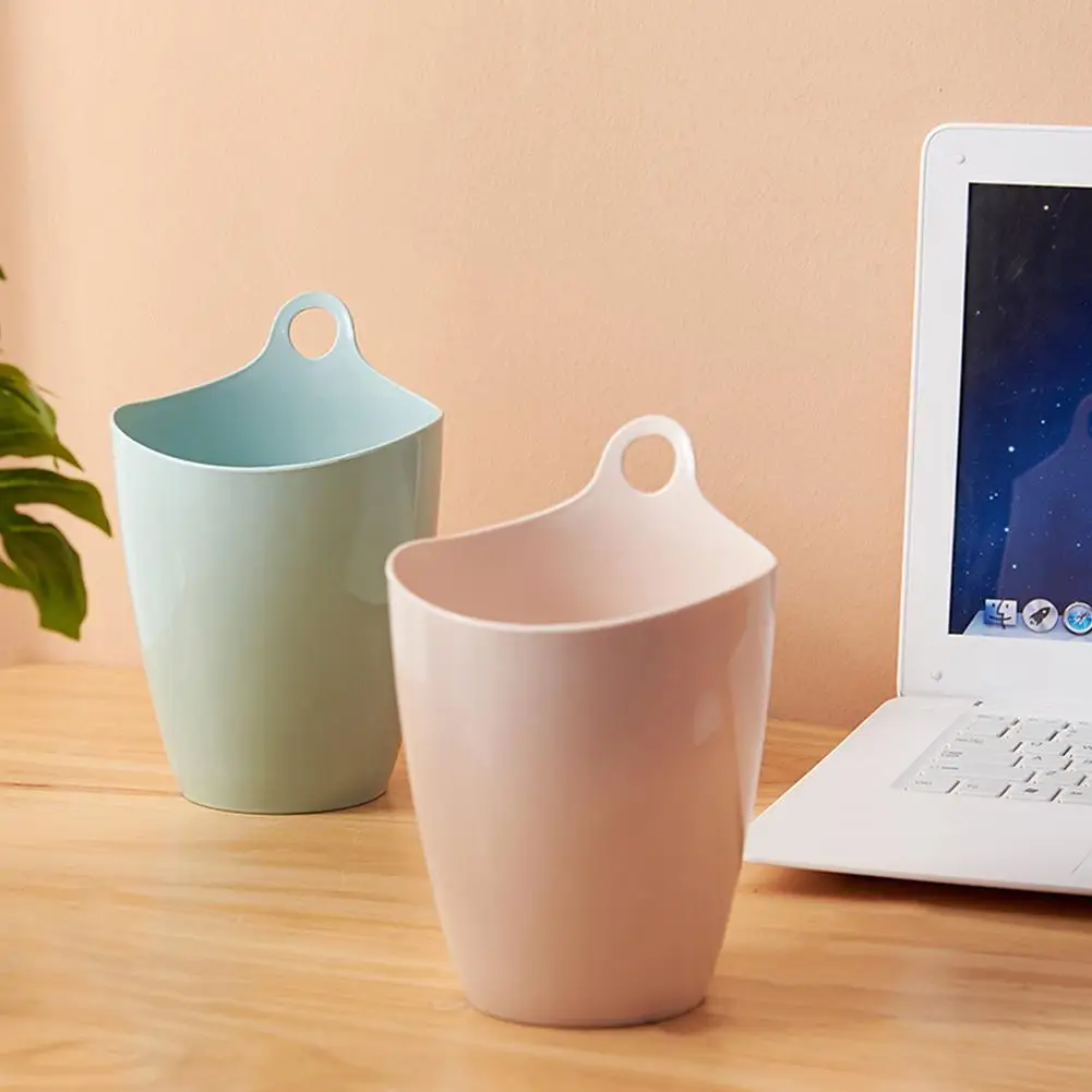 Hangable Ванная комната для мусора маленькое мусорное ведро мусорной корзины узких