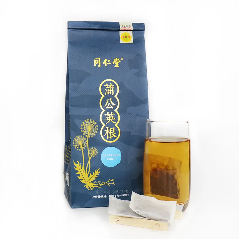 

Spot Tongrentang Dandelion Root Tea New 4G * 37 Bags New Date