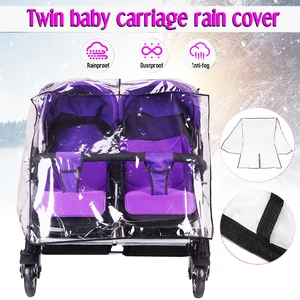 Чехол от дождя для детской коляски, прозрачный, аксессуары для колясок ПВХ