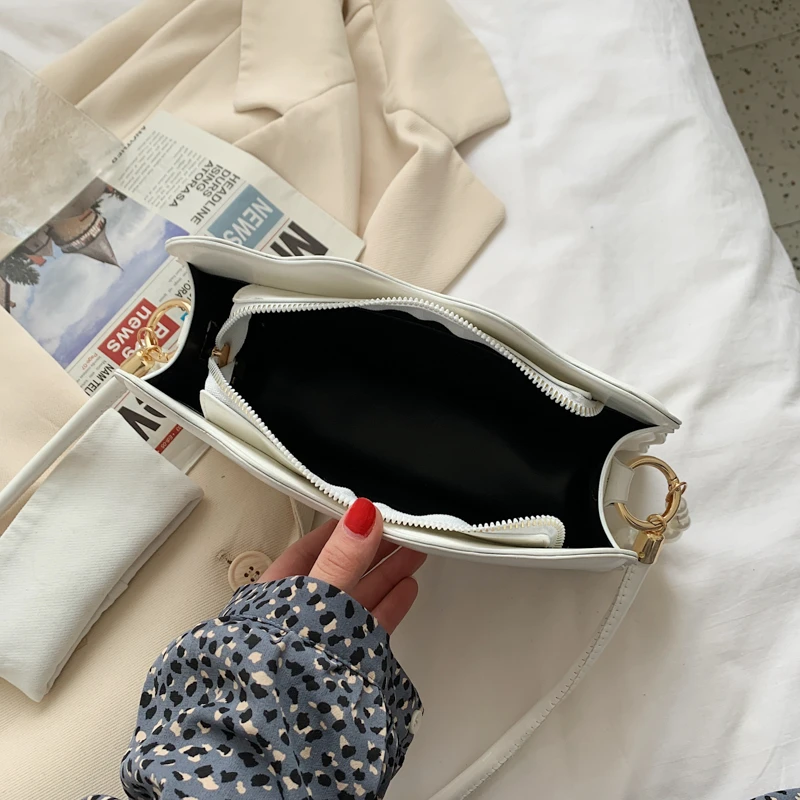 

Female bag new pearl chain bag fashion shoulder bag all-match messenger bag designer handbag fashion diagonal all-match
