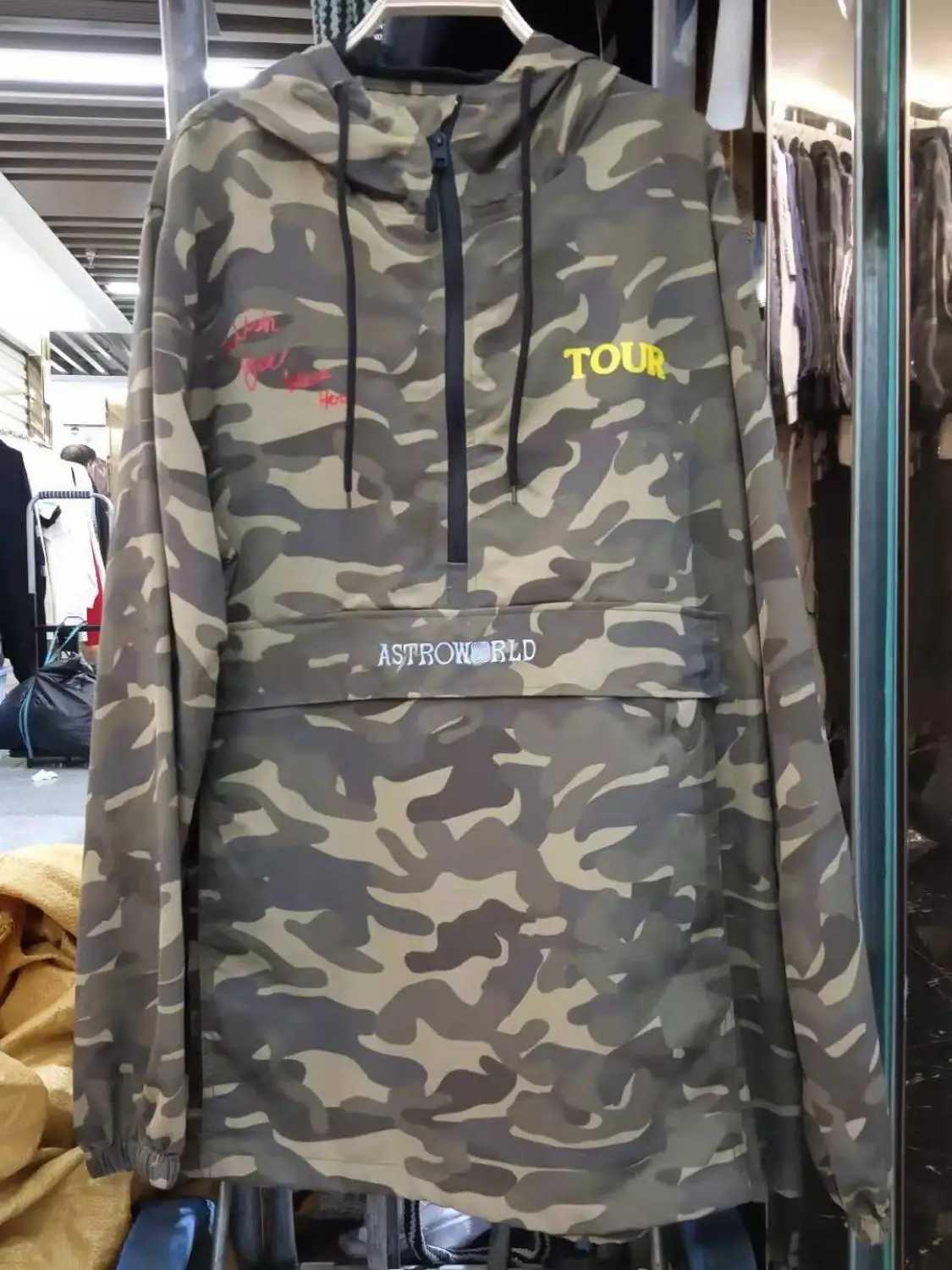 1 The New AstroWorld Jacket Men Women Travis Scott Jackets James Casual AstroWorld Outwear Coats NO BySTANDERS TOUR - Цвет: 1