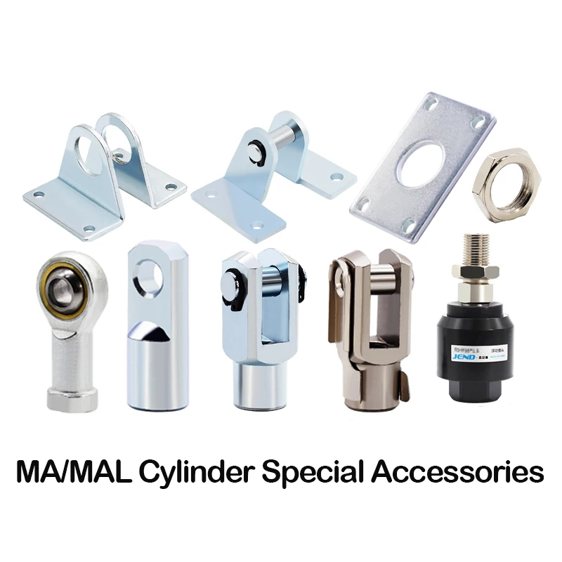 

MA/MAL Mini Cylinder Joint Mounting Bracket MAL-LB /SDB /Y /I /FA /FD /U -Bore 16mm/20mm/25mm/32mm/40mm