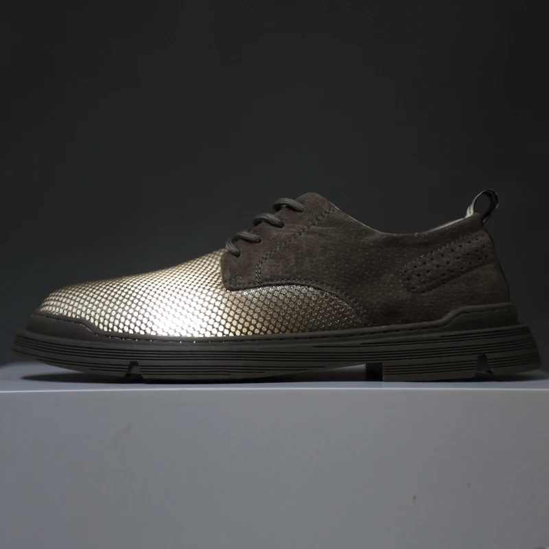 

Кроссовки мужские низкие, Повседневная модная спортивная обувь для отдыха, белые кожаные кеды