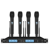 professional uhf wireless microphone system handheld lavalier microphone home karaoke party stage microphone wireless