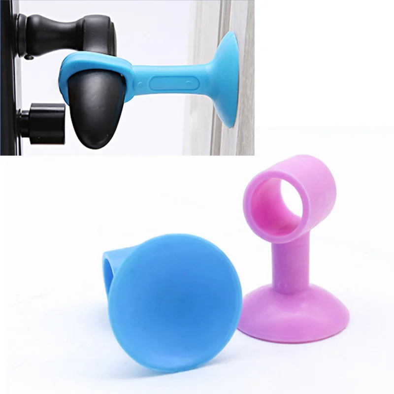 Глушитель дверная ручка Противоударная накладка анти столкновения резиновой