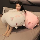 Плюшевая подушка-свинка, хомяк, большая толстая кошка, динозавр, 1 шт., 28 см60 см85 см