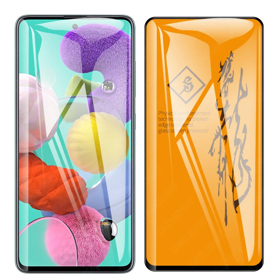 

2PCS 6D Full Glue Cover Tempered Glass For Samsung Galaxy A20S A30S A10S A40s A50s A70s M30s Screen Protector Glass