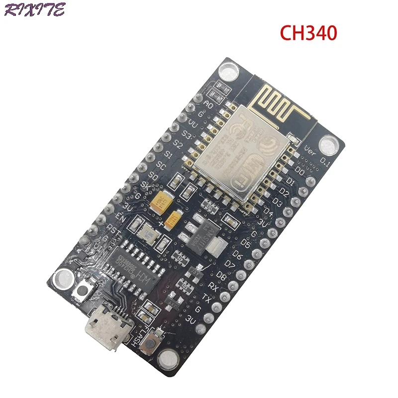 V3 Беспроводной модуль NodeMcu 4 м байт Lua WI-FI Интернет вещей основе ESP8266 ESP-12E для Arduino совместимый CH340/CP2102