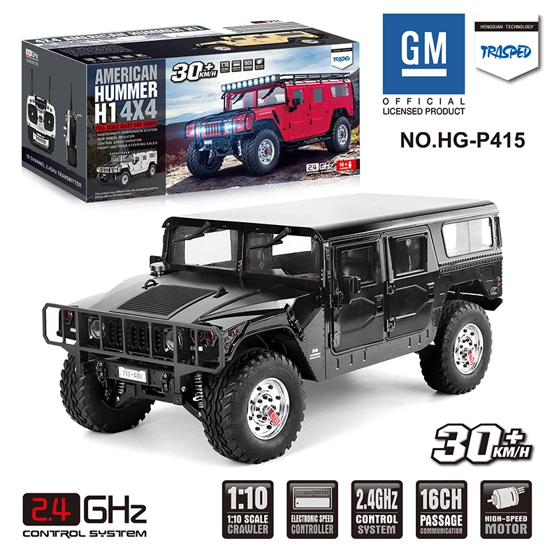 1/10 RC HG 4*4 U.S HEM P415 автомобильный сервопривод ESC моторная радиомодель автомобиля