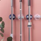 Настенный держатель для швабры и метлы, бытовой клей, вешалка для хранения швабры, крючки, стеллаж для хранения, кухни, ванной комнаты