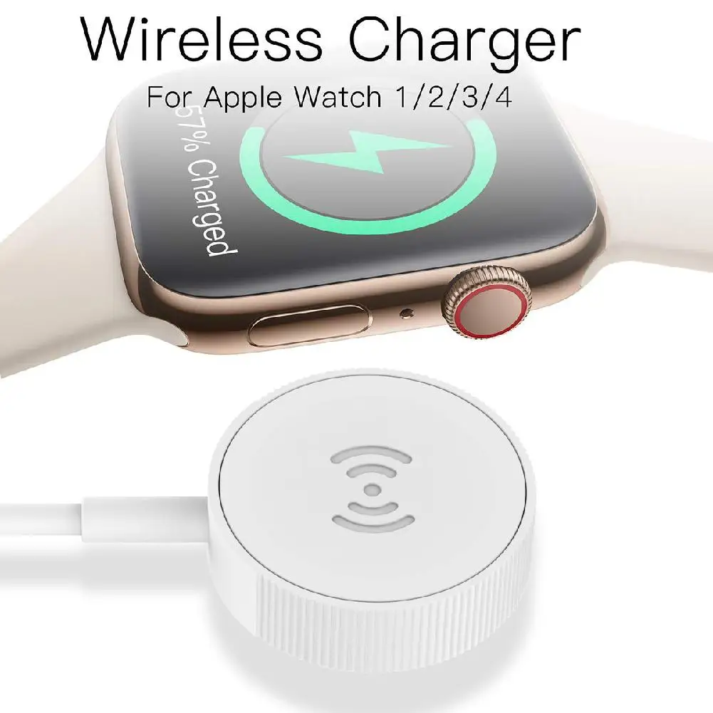 Быстрое зарядное устройство для Apple Watch универсальное iWatch 1 2 3 4 Беспроводной