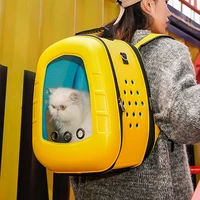 pet dog cat backpack double shoulder bag kitten transparent space astronaut carrier cat handbag puppy backpacks carrying product