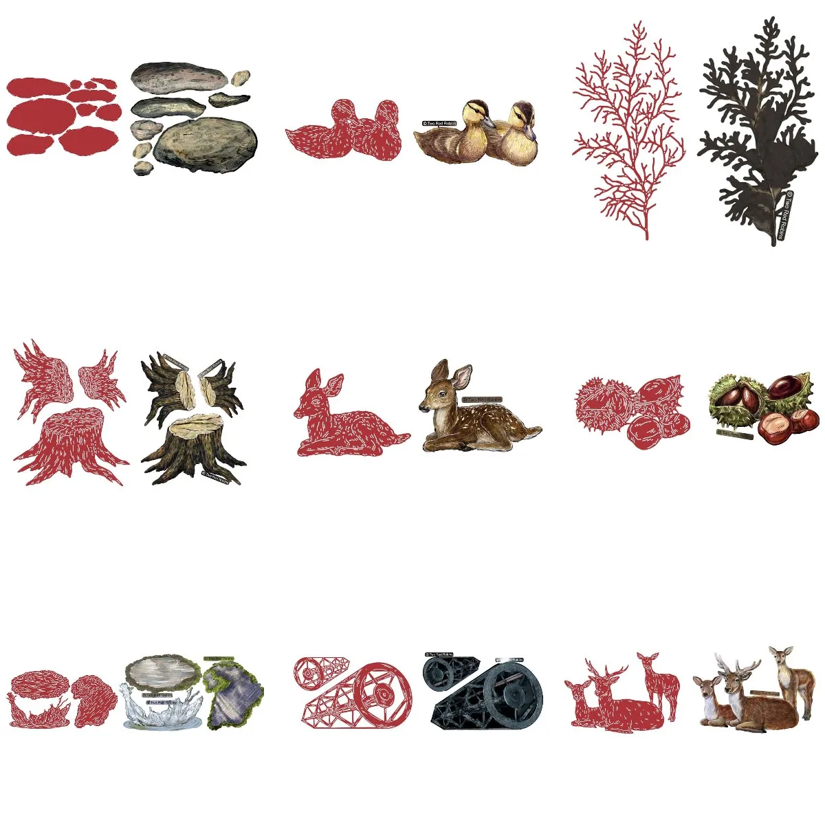 

A Paddle Set Dies Scrapbooking Metal Cutting Dies Craft Embossing Make Paper Greeting Card Making Template DIY Handmade 2021 New