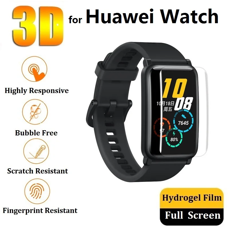 

3D Гидрогелевая Защитная пленка для экрана для Huawei Watch Fit GT 2e 2 Pro Huawei Watch GT 2 46mm 42mm (не стекло) Защитная пленка для экрана