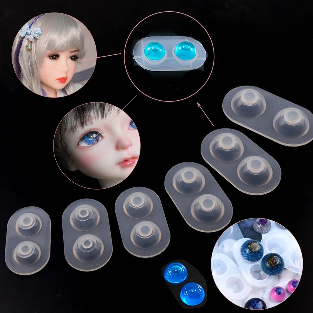 Форма для глаз BJD силиконовая форма из смолы sd 6 шт.-14 мм 16 18 20 22 | Игрушки и хобби
