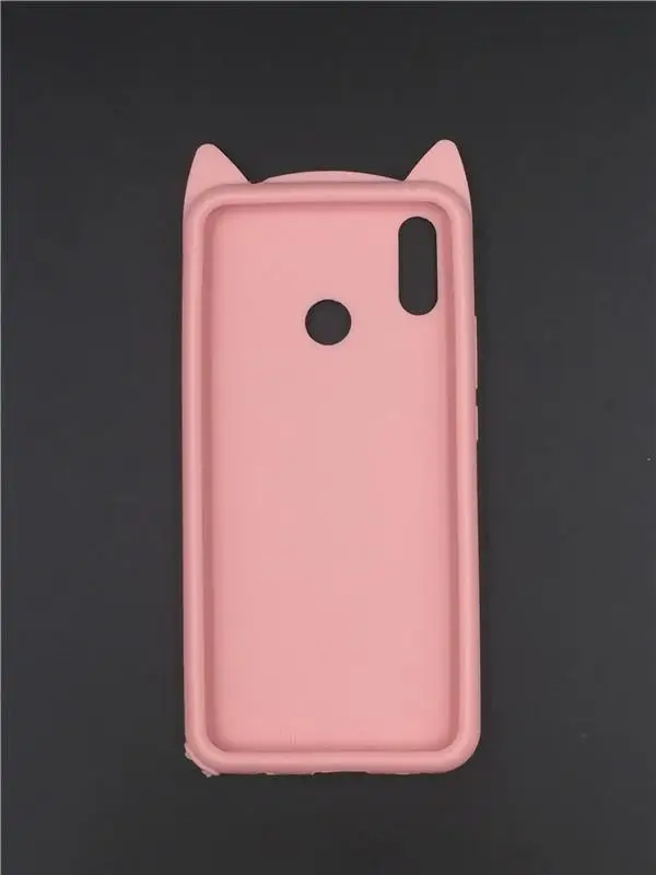

Soft Silicon Cover For Samsung Galaxy M20 SM-M205F Case 3D Cartoon smile Cat Case For Samsung M20 M 20 6.3" Phone Case