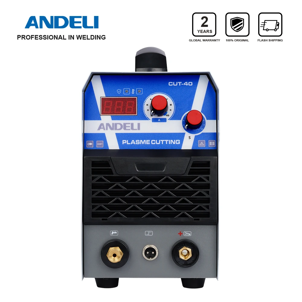 

ANDELI Plasma Cutting Machine 220V CUT-40 HF DC Inverter IGBT Portable Household Plasma Cutter