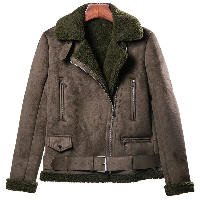 Локомотивное Женское пальто из искусственного меха короткая роскошная