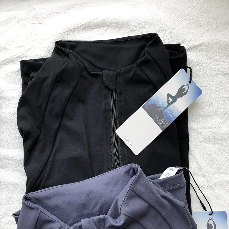 Женские спортивные облегающие рубашки с длинным рукавом пальто для фитнеса