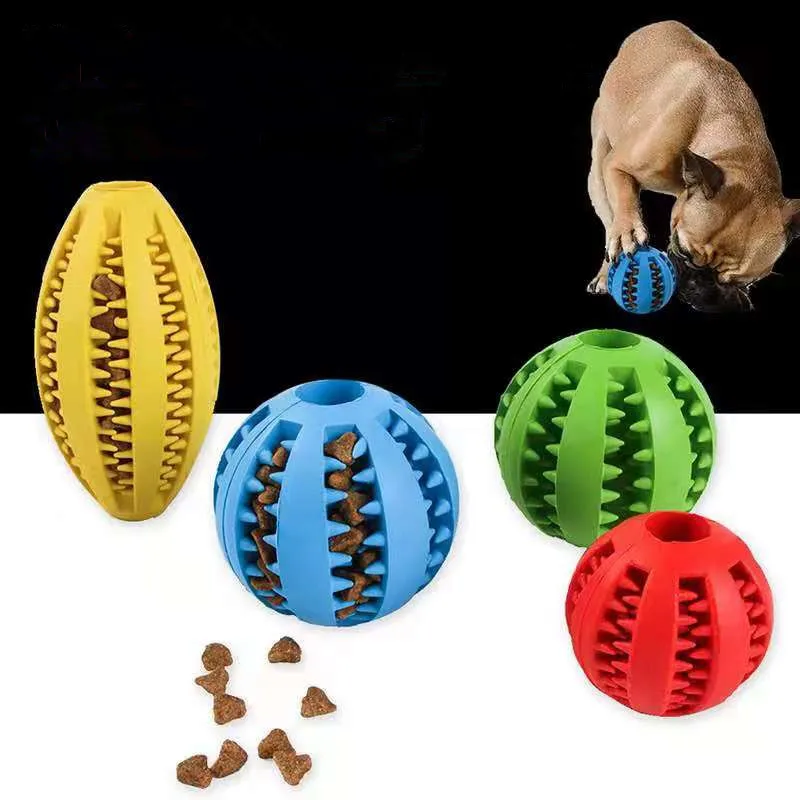 

Dog Chew Rubber Toy Pet Molar Bite-Resistant Clean Teeth Cat Dog Interactive Training Playing Pet Accessories Toys Supplies