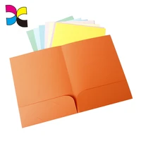 customized logo design pvc waterproof colorful printing folder set a4 plastic folder