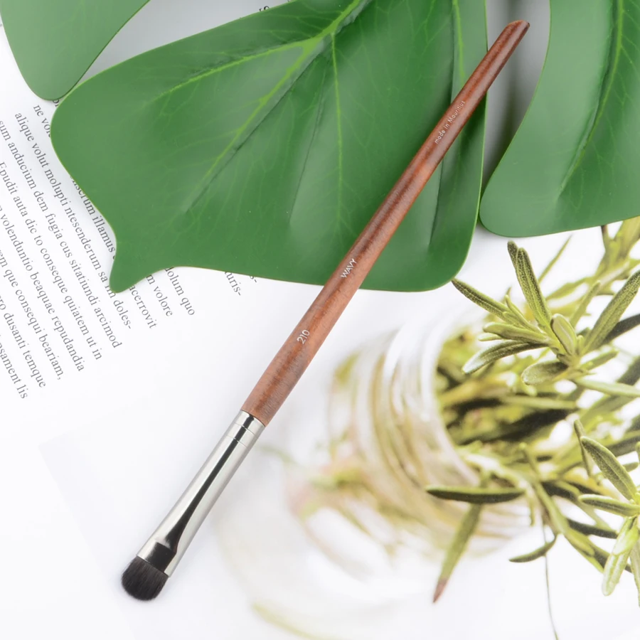 1 шт. #210 Кисть для макияжа теней век детали тени натуральная древесина