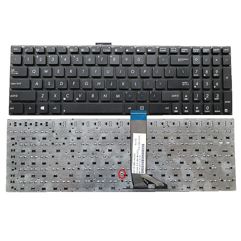 Бесплатная Доставка! 1 шт. Новая тонкая клавиатура для ноутбука Asus X502 X502CA X502A X502U