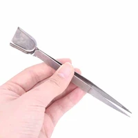 16cm professional diamond tweezers with scoops shovels for gem beads jewelry tools