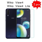 2-1 шт. для Wiko View4 Lite стеклянная защитная пленка Взрывозащищенная защита для экрана закаленное стекло для Wiko View 4 Lite чехол