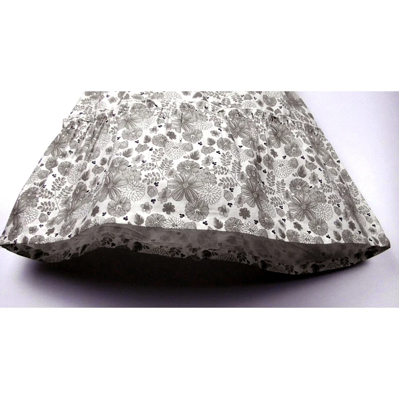 Girls dress cotton short-sleeved summer print floral girl princess dignified elegant clean children's | Детская одежда и обувь