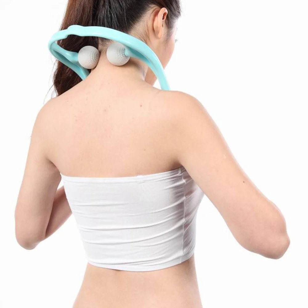 

Neck and Shoulder Massger Self-massage Neck Massager Multi-functional Shoulder Massager for Head Knee Feet Legs Neck Pain Relief