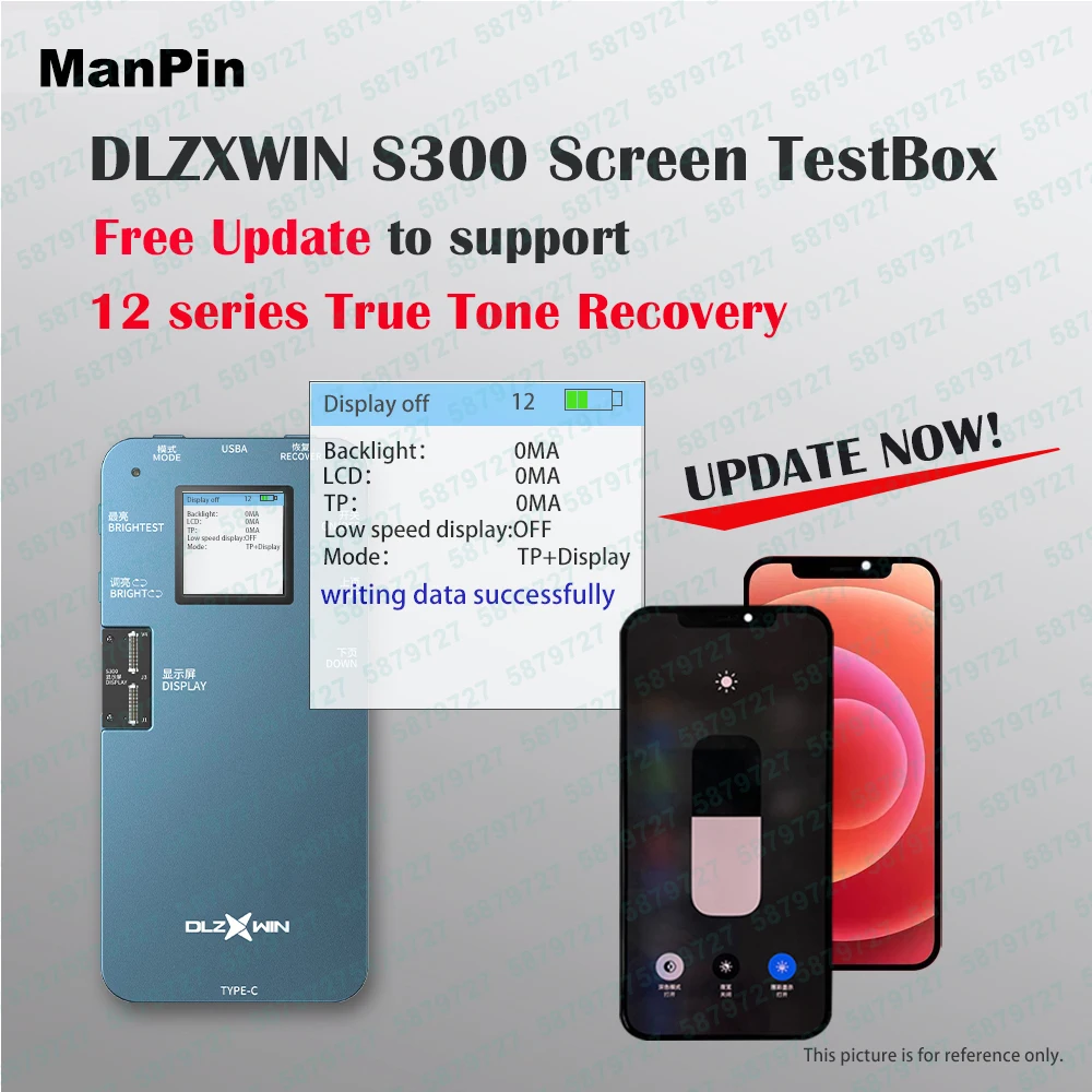 3in1 S300 Screen Tester For iPhone Samsung Huawei 6 to 13 Mini XS 12 Pro Max True Tone 3D Touch Testing Phone Repair Tools New | Мобильные