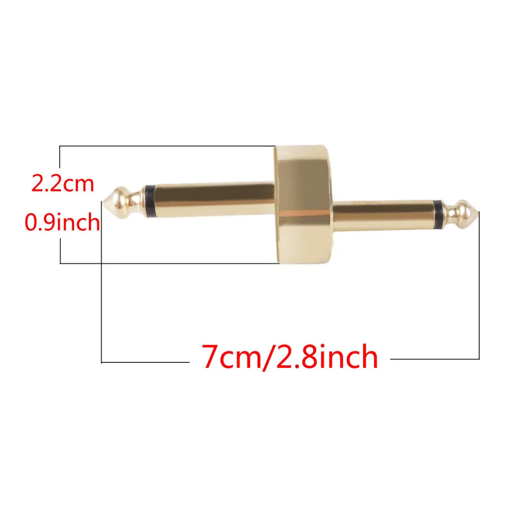 4 шт. гитарный эффект педаль Джек к гнезду разъем металлический припой соединение