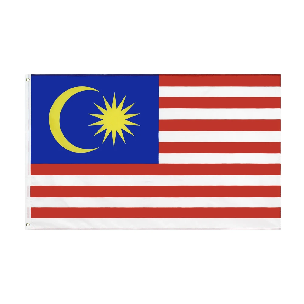 

90x150cm Hanging World Countries Ready To Ship Malaysian Flag