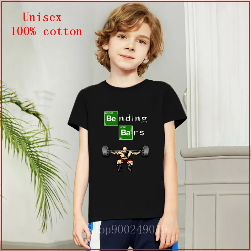 Детские футболки с принтом для занятий в тренажерном зале топы харизматичного