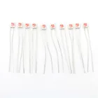 10 шт. M20 TF 115 градусов Цельсия Термопредохранитель 250 В 2 а прямоугольная цепь отключение 2-контактный температурный Термопредохранитель