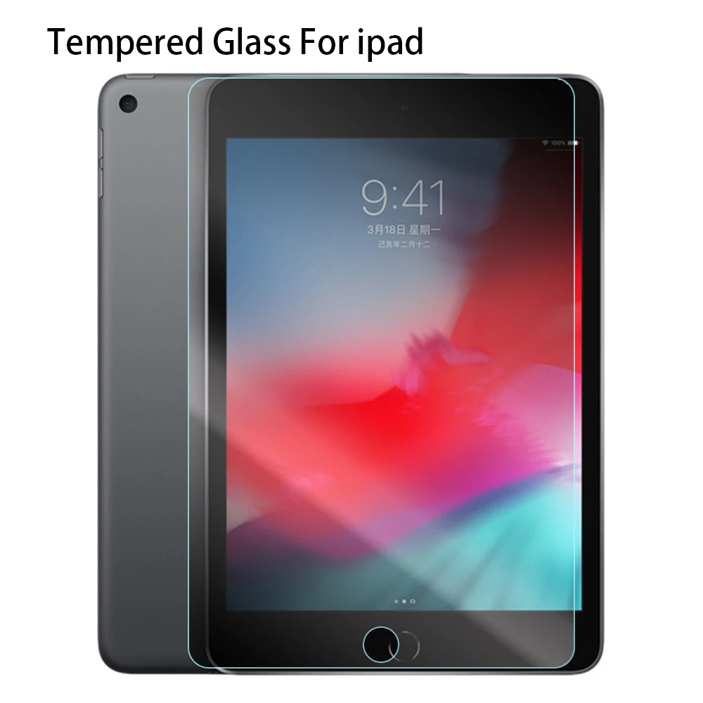 Закаленное стекло 9H для iPad 8 11 2020 2018 2021 Pro 9 7 10 5 10.2 Защита экрана Air 4 6 Tab Mini1 2 3 |