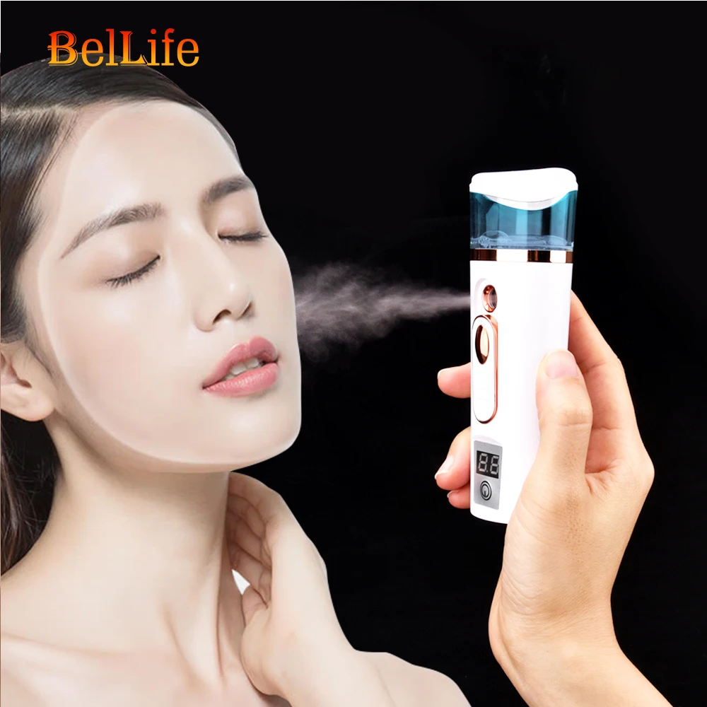 Пароварка для лица профессиональный портативный нано распылитель Mister Vapor тумана