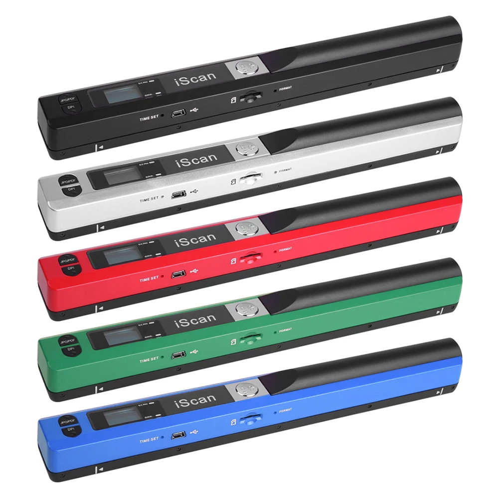 

Handheld Portable Image Document Scanner PC A4 900DPI JPEG/PDF USB2.0 Laptop Scaner Photo Book Electric Scanning Tools