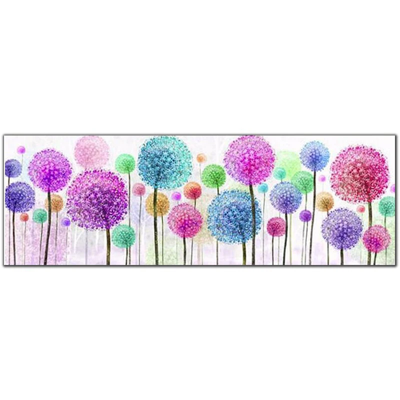 

Full Square/Round Drill 5D DIY Diamond Painting "Dandelion Flower" 3D Embroidery Cross Stitch 5D Rhinestone Home Decor Gift